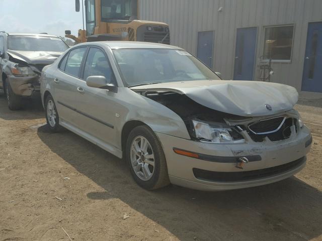 YS3FD49Y371005835 - 2007 SAAB 9-3 2.0T BEIGE photo 1