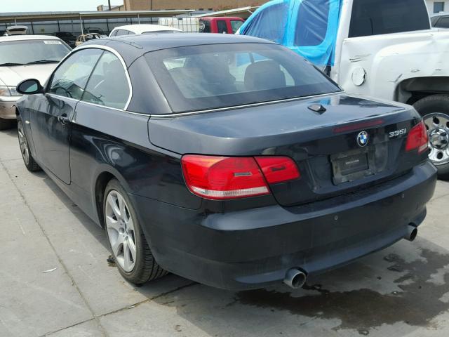 WBAWL73568PX58622 - 2008 BMW 335 I BLACK photo 3