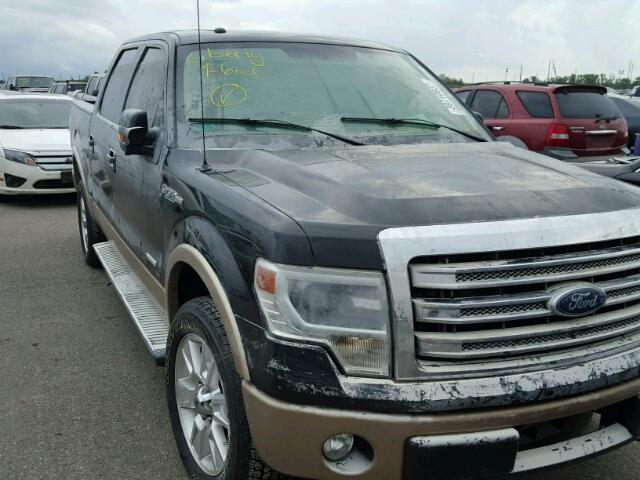 1FTFW1ET4DFB06584 - 2013 FORD F150 SUPER BLACK photo 1