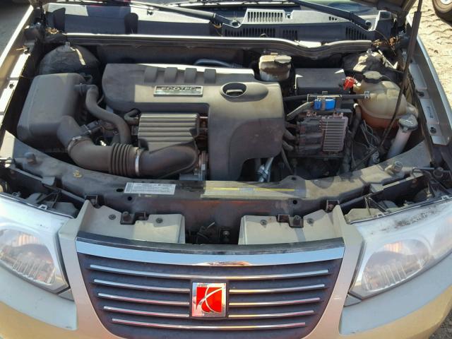 1G8AJ55F87Z120298 - 2007 SATURN ION LEVEL GOLD photo 7