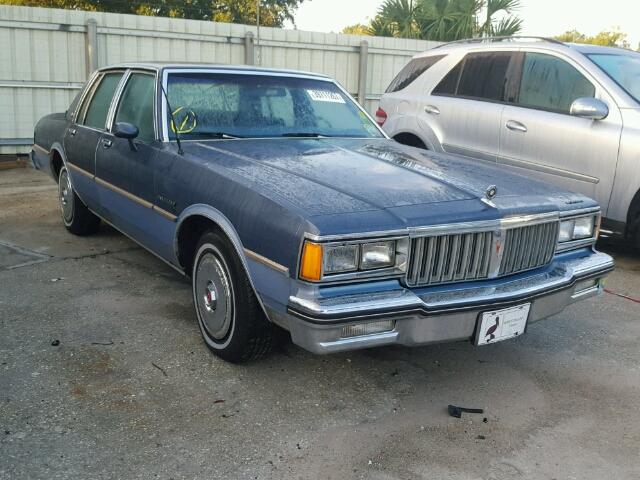 1G2AT69H7EX203297 - 1984 PONTIAC PARISIENNE BLUE photo 1