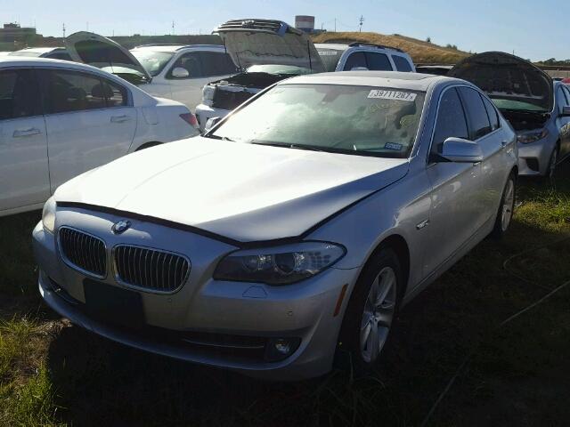 WBAXG5C51DD232438 - 2013 BMW 528 SILVER photo 2