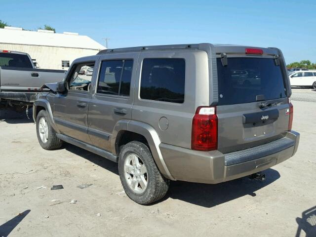1J8HH48N46C248481 - 2006 JEEP COMMANDER GOLD photo 3