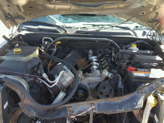 1J8HH48N46C248481 - 2006 JEEP COMMANDER GOLD photo 7