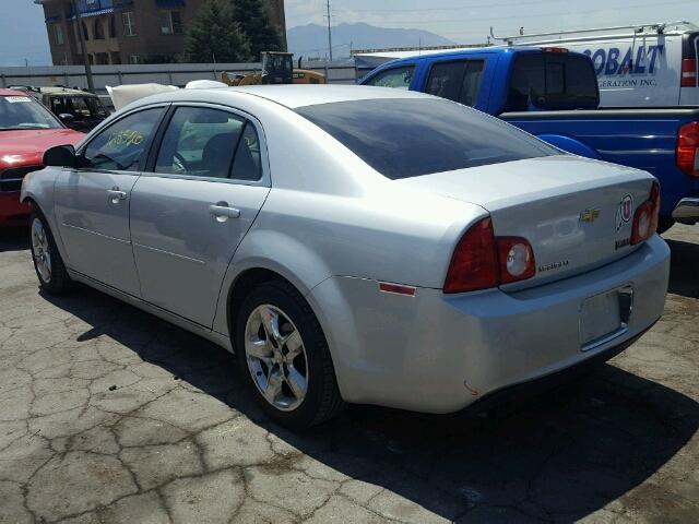 1G1ZC5EB8AF289481 - 2010 CHEVROLET MALIBU 1LT 银色 照片 3