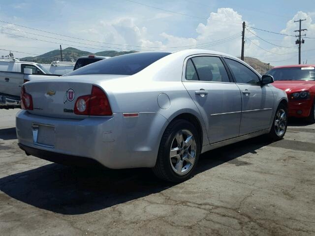 1G1ZC5EB8AF289481 - 2010 CHEVROLET MALIBU 1LT 银色 照片 4