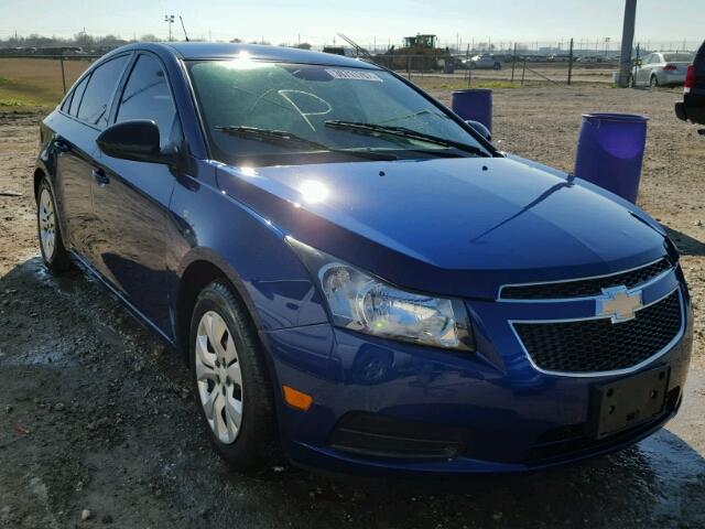 1G1PA5SH9D7255294 - 2013 CHEVROLET CRUZE BLUE photo 1