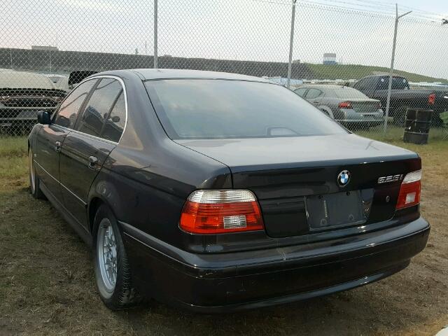 WBADT43402GY96838 - 2002 BMW 525 BLACK photo 3