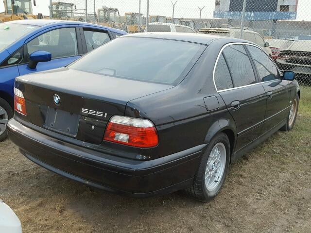 WBADT43402GY96838 - 2002 BMW 525 BLACK photo 4