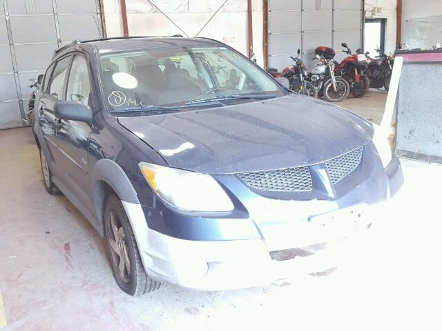 5Y2SM62824Z424445 - 2004 PONTIAC VIBE BLUE photo 1