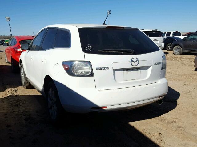 JM3ER293070137817 - 2007 MAZDA CX-7 WHITE photo 3