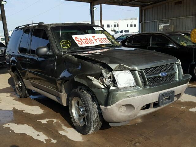 1FMYU60E32UD69769 - 2002 FORD EXPLORER GREEN photo 1