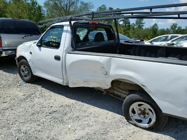 2FTRF17294CA47139 - 2004 FORD F-150 HERI WHITE photo 9