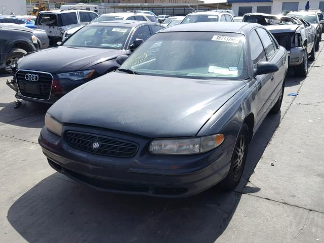 2G4WB52K131221675 - 2003 BUICK REGAL LS BLACK photo 2