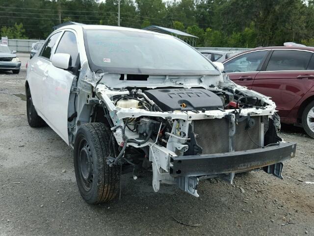 5YFBU4EE9CP049278 - 2012 TOYOTA COROLLA BA WHITE photo 1