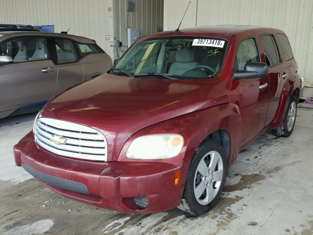 3GNDA13D16S642304 - 2006 CHEVROLET HHR LS BURGUNDY photo 2