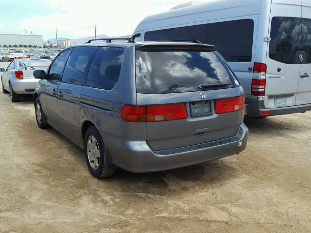 2HKRL18651H500317 - 2001 HONDA ODYSSEY GRAY photo 3