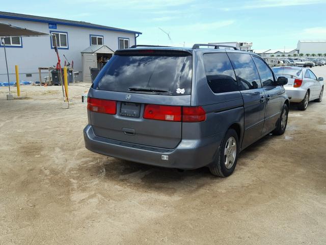 2HKRL18651H500317 - 2001 HONDA ODYSSEY GRAY photo 4