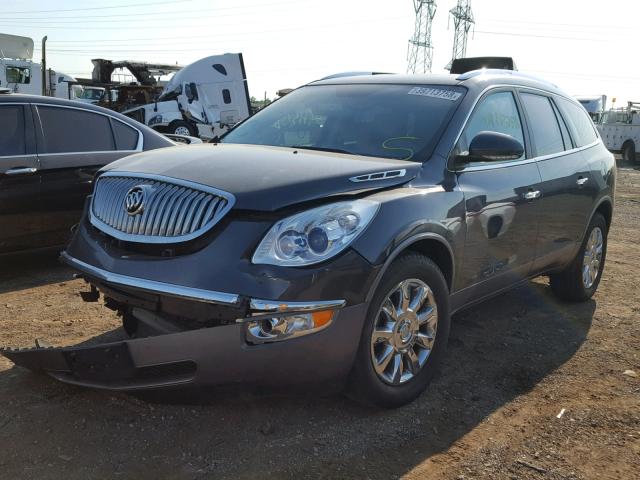 5GAKVBED1BJ269933 - 2011 BUICK ENCLAVE CX GRAY photo 2
