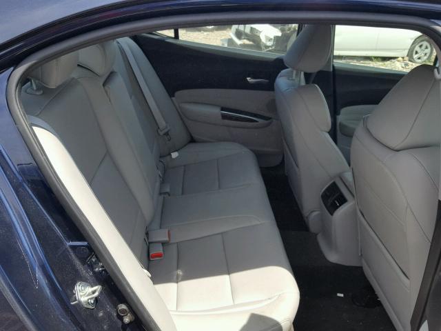 19UUB1F5XFA004968 - 2015 ACURA TLX TECH 蓝色 照片 6
