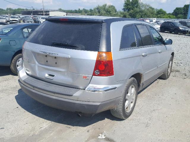 2C4GM68445R515562 - 2005 CHRYSLER PACIFICA T SILVER photo 4