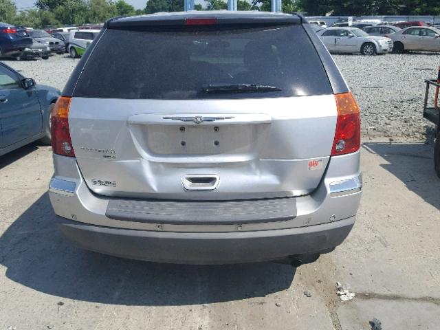 2C4GM68445R515562 - 2005 CHRYSLER PACIFICA T SILVER photo 9