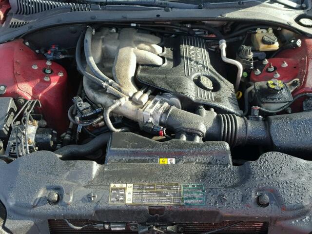 1LNHM86S24Y679321 - 2004 LINCOLN LS 红色 照片 7