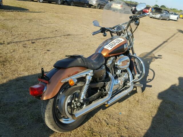 1HD1CT3468K401031 - 2008 HARLEY-DAVIDSON XL1200 ORANGE photo 4