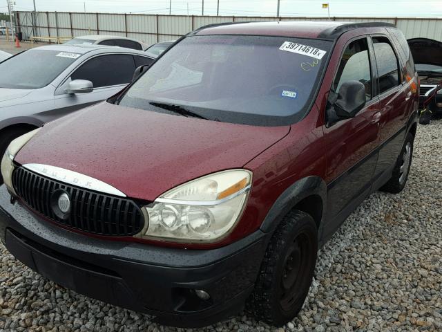 3G5DB03E25S567627 - 2005 BUICK RENDEZVOUS MAROON photo 2