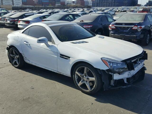 WDDPK4HA7EF077276 - 2014 MERCEDES-BENZ SLK 250 WHITE photo 1