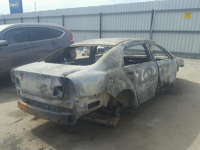 1G1ZH57B984256008 - 2008 CHEVROLET MALIBU 1LT BURN photo 4