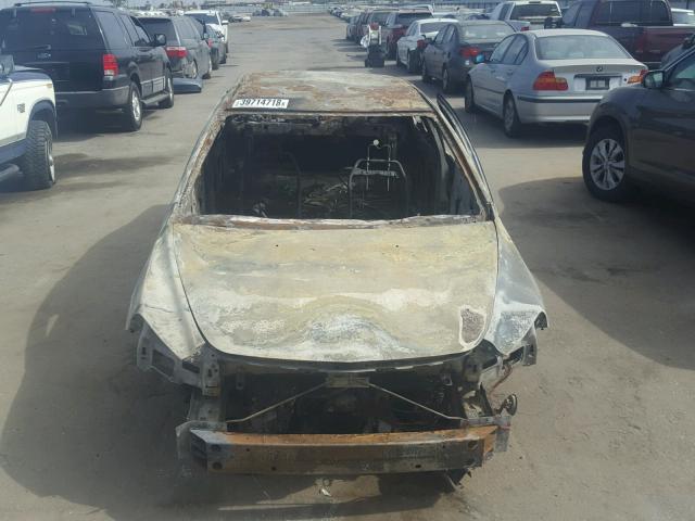 1G1ZH57B984256008 - 2008 CHEVROLET MALIBU 1LT BURN photo 9