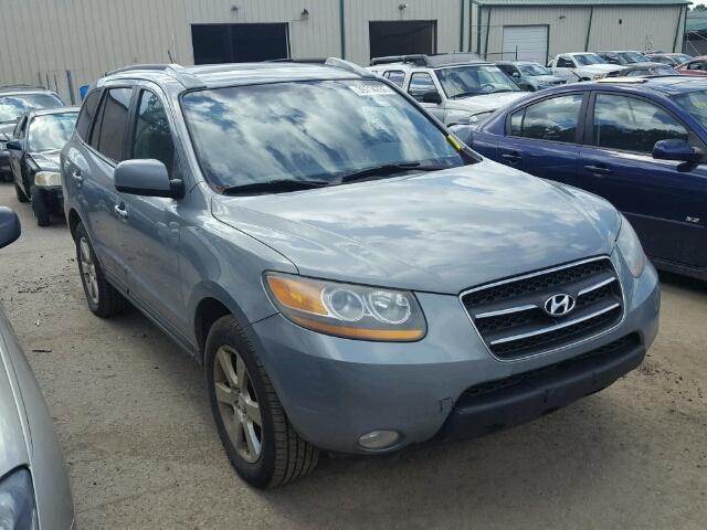 5NMSH73E88H139614 - 2008 HYUNDAI SANTA FE S SILVER photo 1