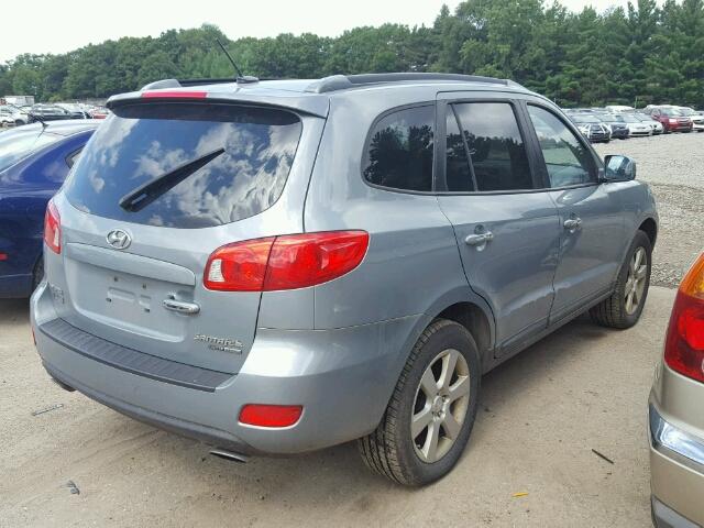 5NMSH73E88H139614 - 2008 HYUNDAI SANTA FE S Արծաթագույն լուսանկար 4