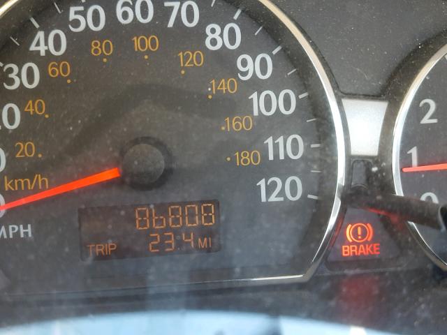 1G8AJ52F95Z167406 - 2005 SATURN ION LEVEL BLACK photo 8