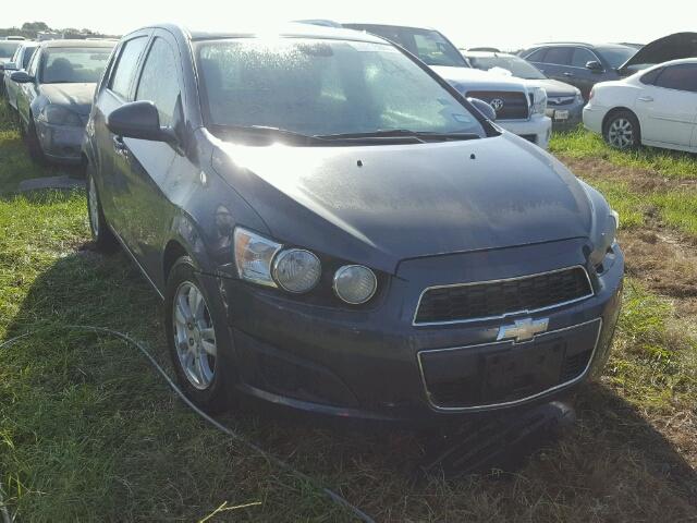 1G1JC6SH2D4144982 - 2013 CHEVROLET SONIC CHARCOAL photo 1