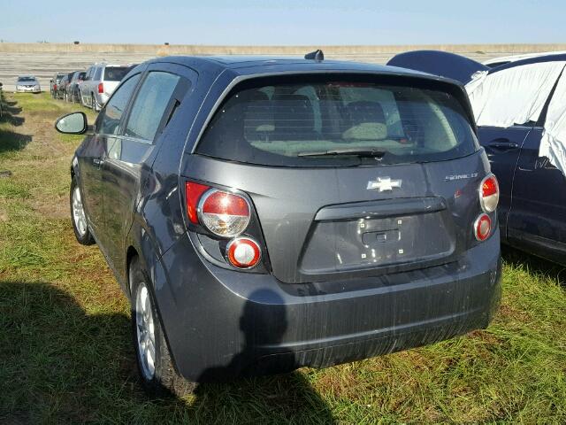 1G1JC6SH2D4144982 - 2013 CHEVROLET SONIC CHARCOAL photo 3