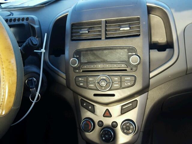 1G1JC6SH2D4144982 - 2013 CHEVROLET SONIC CHARCOAL photo 9