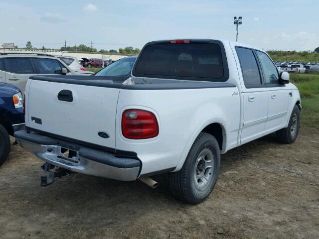 1FTRW07L92KA76832 - 2002 FORD F150 WHITE photo 4