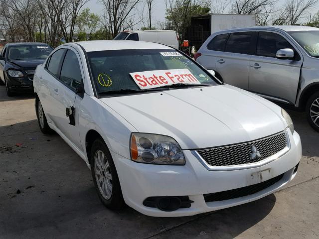 4A32B2FF5CE015446 - 2012 MITSUBISHI GALANT FE WHITE photo 1