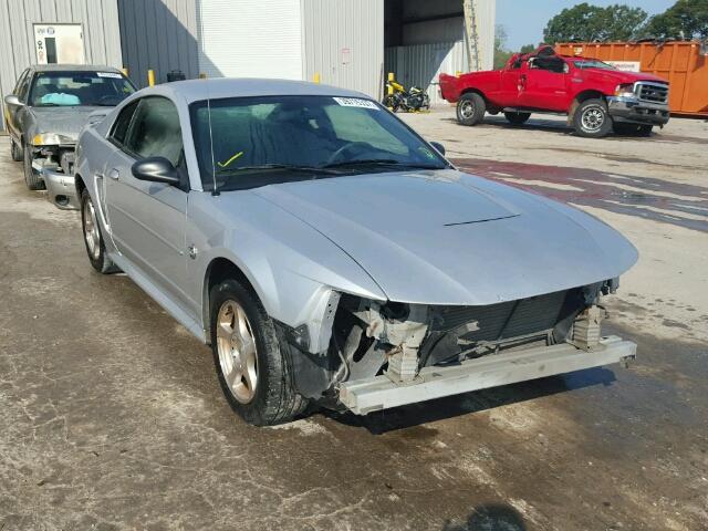 1FAFP40614F146109 - 2004 FORD MUSTANG SILVER photo 1