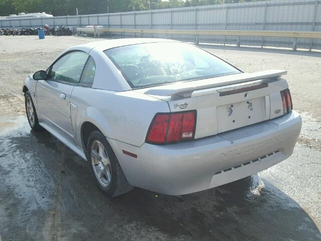 1FAFP40614F146109 - 2004 FORD MUSTANG SILVER photo 3