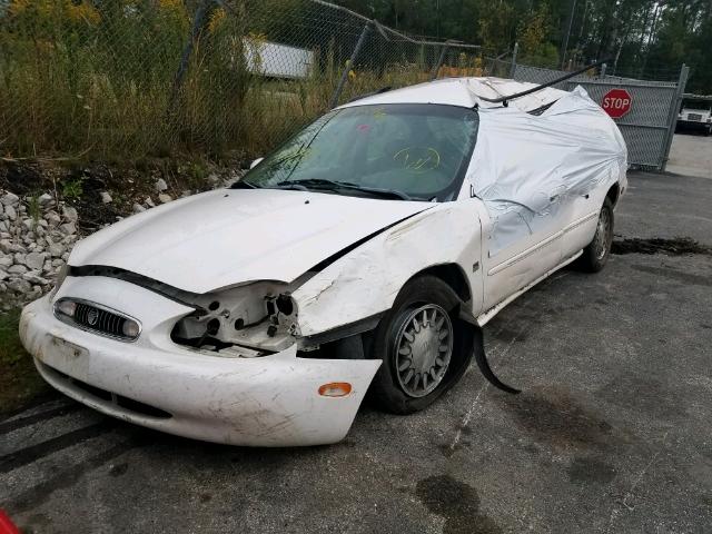 1MEFM58S0WA633617 - 1998 MERCURY SABLE LS P WHITE photo 2