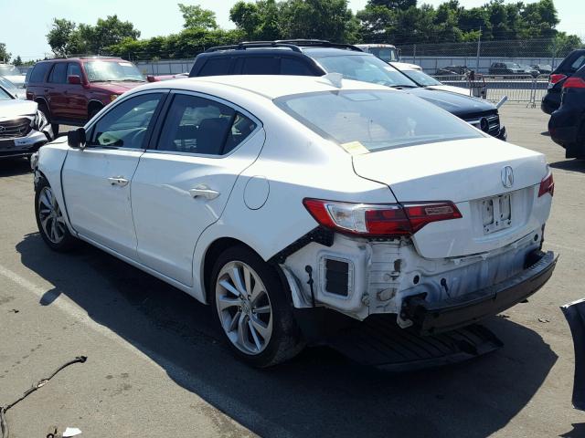 19UDE2F33GA025027 - 2016 ACURA ILX BASE WHITE photo 3