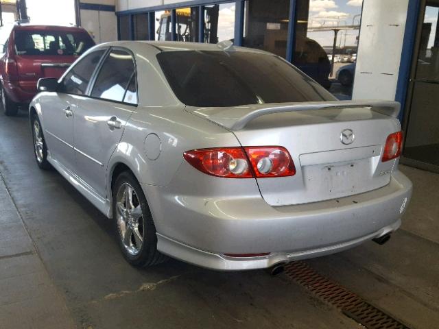 1YVFP80C845N41265 - 2004 MAZDA 6 I GRAY photo 3