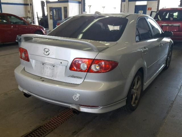 1YVFP80C845N41265 - 2004 MAZDA 6 I GRAY photo 4