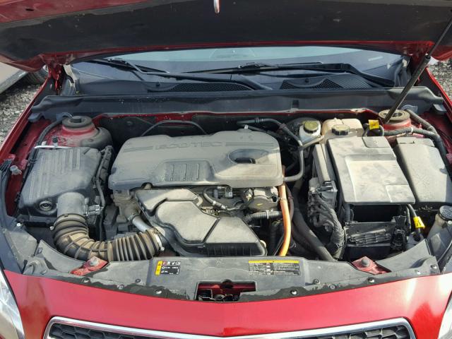 1G11D5SR2DF172852 - 2013 CHEVROLET MALIBU 1LT 红色 照片 7
