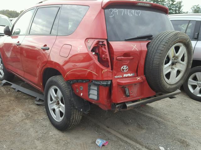 2T3BF4DV8AW069102 - 2010 TOYOTA RAV4 RED photo 9