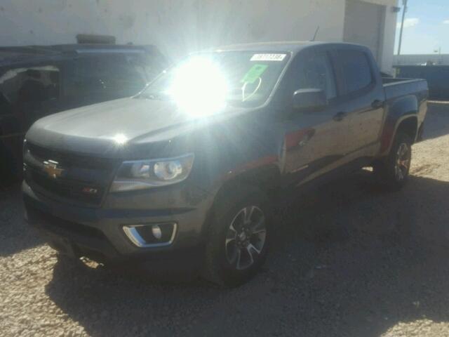 1GCGTDE3XG1395177 - 2016 CHEVROLET COLORADO Z GRAY photo 2