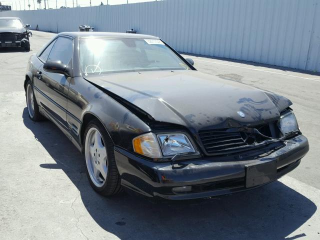 WDBFA68F71F196437 - 2001 MERCEDES-BENZ SL 500 BLACK photo 1